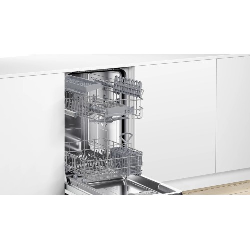 Bosch Εντοιχιζόμενο Πλυντήριο Πιάτων SPV4HKX12E για 10 Σερβίτσια Π44,8xY81,5εκ