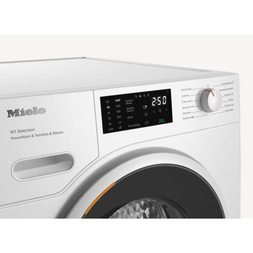 Miele Πλυντήριο Ρούχων WSG883 WCS PWash&TDos&Steam 9kg 1400 Στροφών