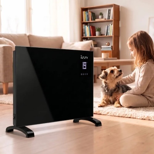 Izzy Θερμοπομπός Γυάλινος IZ-9089 2200W με Τηλεχειριστήριο