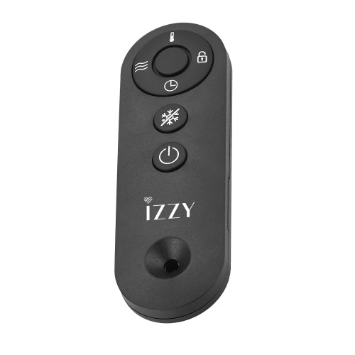 Izzy Θερμοπομπός Γυάλινος IZ-9089 2200W με Τηλεχειριστήριο