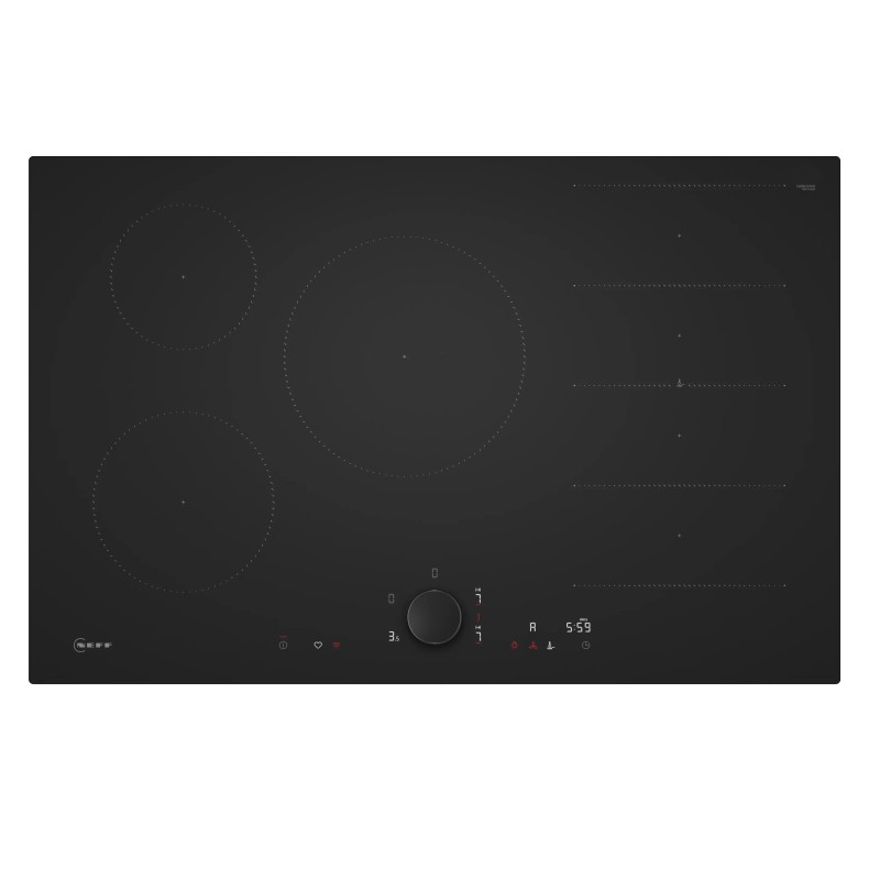 Neff Αυτόνομη Επαγωγική Εστία T68NUV4A0 80cm Matt black