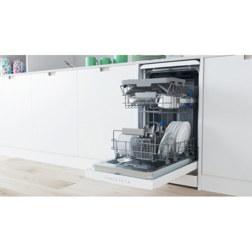 Indesit Πλυντήριο Πιάτων DSFO 3T224 C  για 10 Σερβίτσια Π45xY85εκ