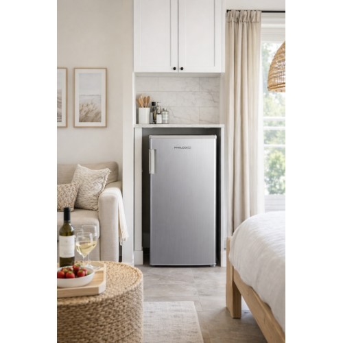 Philco Μονόπορτο Ψυγείο PRDE-105XE 102lt Υ84xΠ50xΒ56εκ. Inox