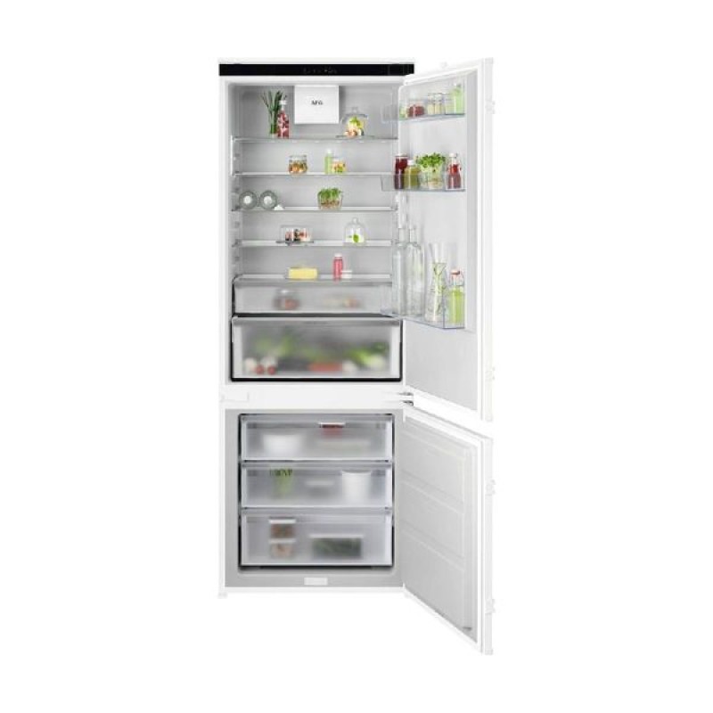 AEG Εντοιχιζόμενος Ψυγειοκαταψύκτης NSC8T751DS 375lt Υ188.4xΠ69.6xΒ54,9εκ.