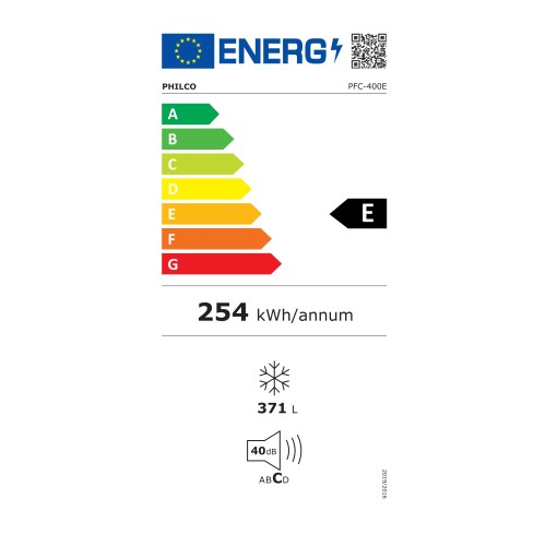 Philco Καταψύκτης Μπαούλο PFC-400E 371lt