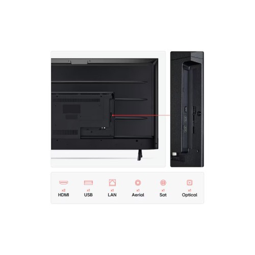 LG Τηλεόραση Smart 43LR60006LA Full HD LED AI LR60 HDR 43''