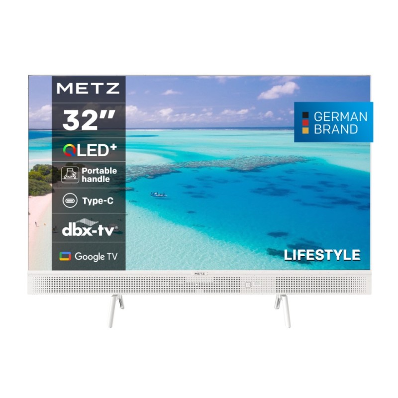 Metz Τηλεόραση Smart 32MQE7100Z QLED HD Ready 32''