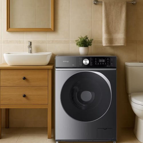 Omnys Πλυντήριο Ρούχων WNM-9IN25BET 9 kg 1400 Στροφών Inox