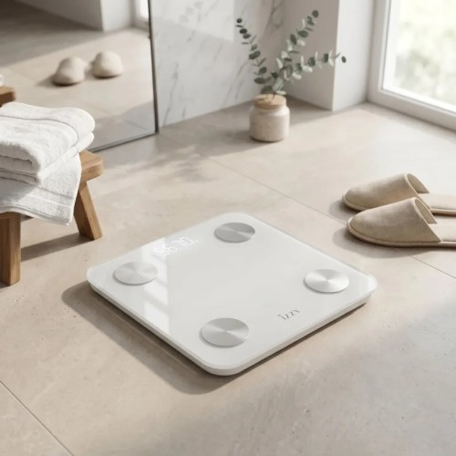 Izzy Ζυγαριά Μπάνιου IZ-7018 με Λιπομετρητή και Bluetooth Pure