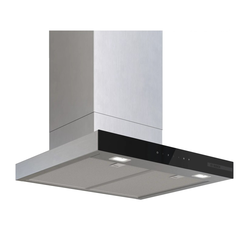 Bocsh Απορροφητήρας Καμινάδα DWB67DN30 60cm Metal Look