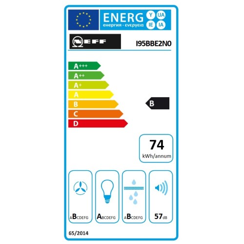 Neff Απορροφητήρας Νησίδα I95BBE2N0 90cm Inox