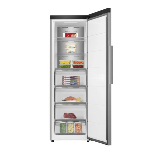 Hisense Κάθετος Καταψύκτης Smart FT3K310SAIE NoFrost 312lt Inox