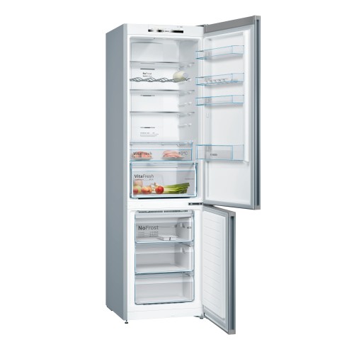 Bosch Ψυγειοκαταψύκτης KGN39VIEB 368lt Total NoFrost Υ203xΠ60xΒ66εκ.