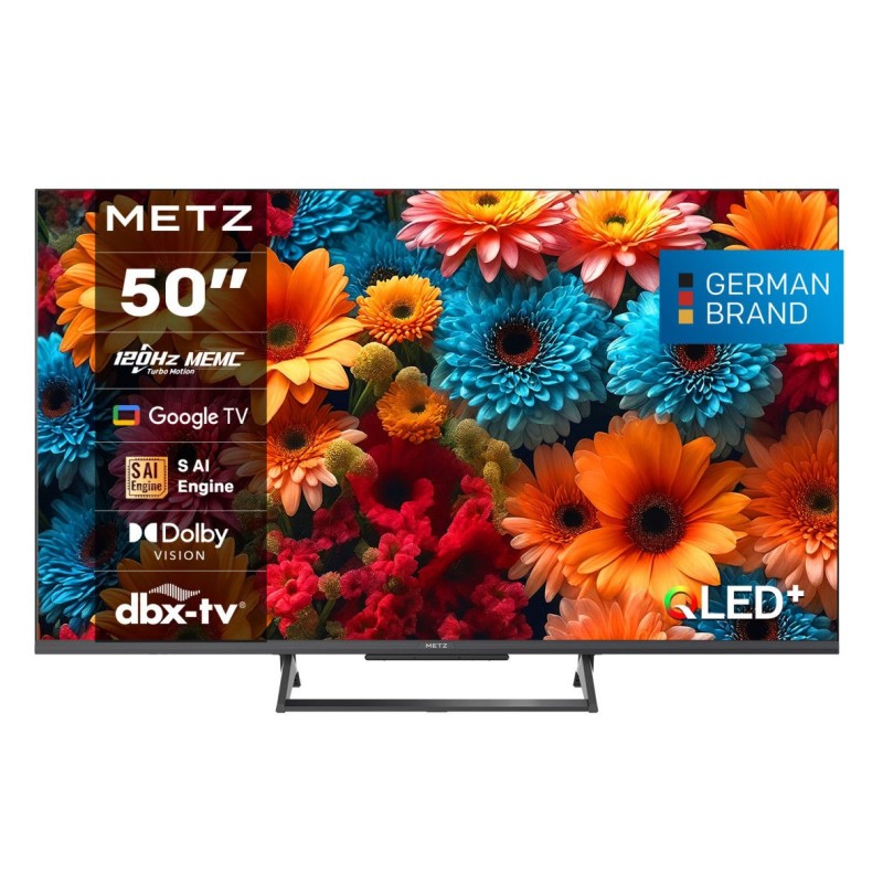 Metz Τηλεόραση Smart 50MQF7500Z QLED 4K UHD 50''