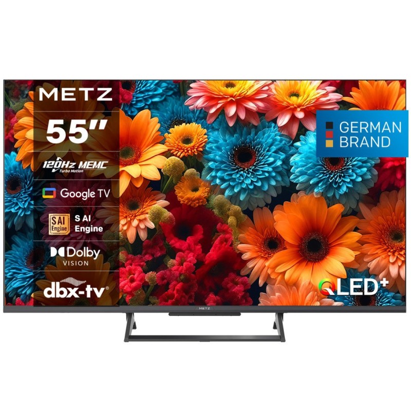 Metz Τηλεόραση Smart 55MQF7500Z QLED 4K UHD 55''