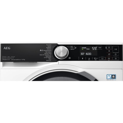 AEG Πλυντήριο-Στεγνωτήριο Ρούχων LWR85066OE 11kg/7kg 1600Rpm