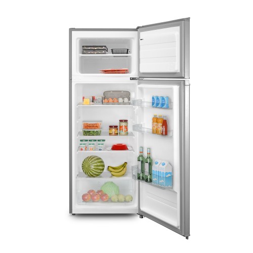 Inventor Ψυγείο Δίπορτο DP1430SEL 204lt Υ143xΠ55xΒ55εκ. Ασημί