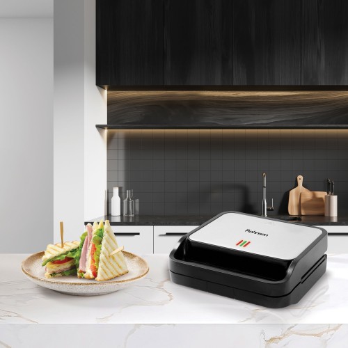 Rohnson Τοστιέρα R-2763 για 2 Τοστ 850W Μαύρη