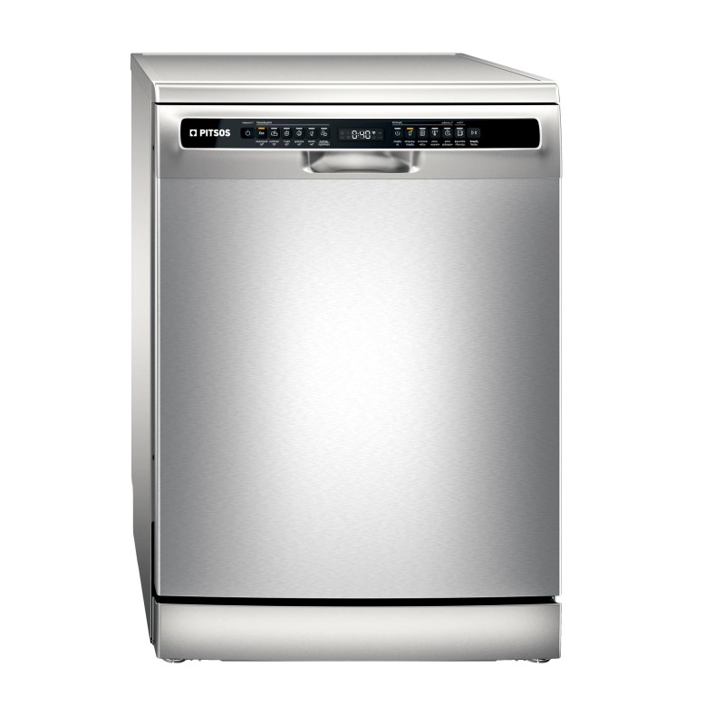 Pitsos Πλυντήριο Πιάτων DSF61I02 για 14 Σερβίτσια Brushed Steel