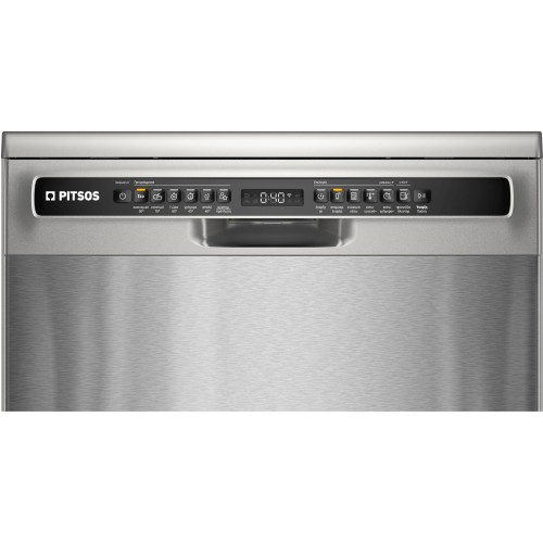 Pitsos Πλυντήριο Πιάτων DSF61I02 για 14 Σερβίτσια Brushed Steel