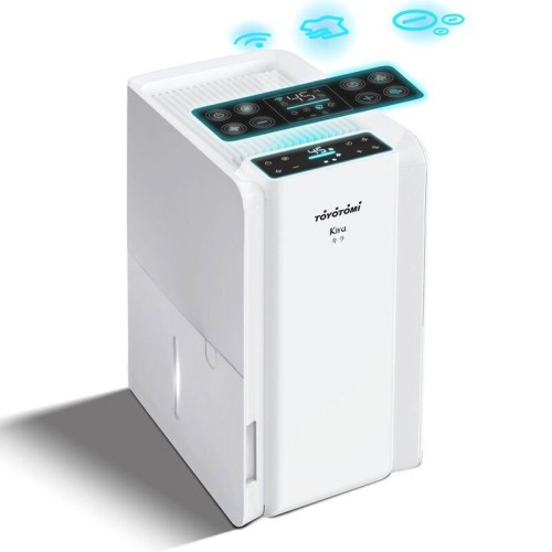 Toyotomi Αφυγραντήρας Kira TDE-12WBIVION με Ιονιστή και Wi-Fi 12lt/24h