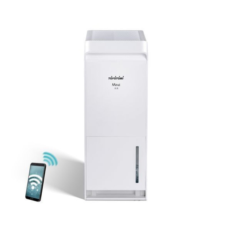 Toyotomi Αφυγραντήρας Mirai TDE-20TIVION με Ιονιστή και Wi-Fi 20lt/24h
