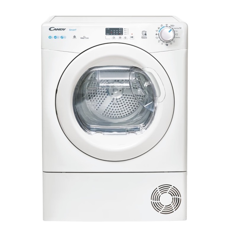 Candy Στεγνωτήριο Ρούχων με Αντλία Θερμότητας CSE H8ELE-S (8Kg)