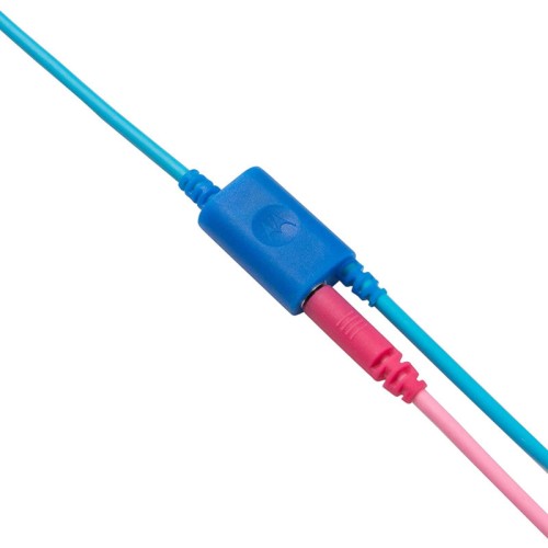 Motorola Motorola SQUADS 200 Blue Οn ear παιδικά ακουστικά Hands Free με splitter - 14591-0017