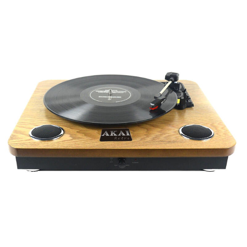 Akai Akai ATT-09 Ξύλινο πικάπ με ενσωματωμένα ηχεία - 110584-0001