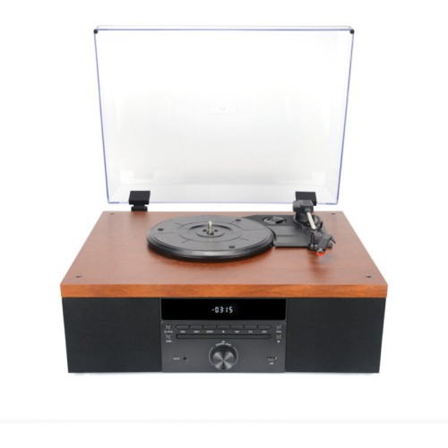 Akai Πικάπ ATT-14BT (110584-0006) με πικάπ, Bluetooth, CD player, USB και Ενσωματωμένα Ηχεία 10W