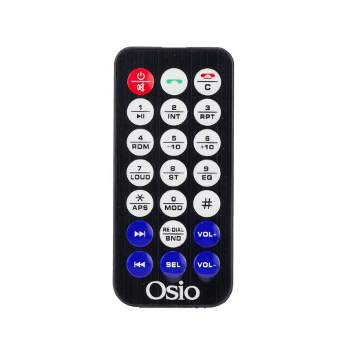 Osio Osio ACO-4540RDS Ηχοσύστημα αυτοκινήτου με Bluetooth, διπλό USB, micro SD, Aux-In, RDS και app 4 x 45W