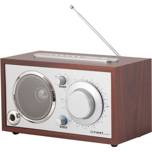 First Austria First Austria FA-1907-2 Αναλογικό ραδιόφωνο με USB, κάρτα SD και Aux-In - 19983-0049