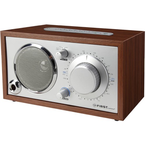 First Austria First Austria FA-1907-2 Αναλογικό ραδιόφωνο με USB, κάρτα SD και Aux-In - 19983-0049
