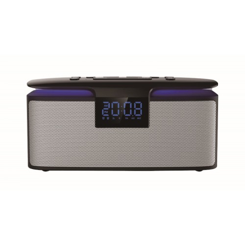 Akai Akai ABTS-M10 Φορητό ηχείο Bluetooth και διπλό ξυπνητήρι με Aux-In, micro SD,ραδιόφωνο και USB – 12W - 110582-0081