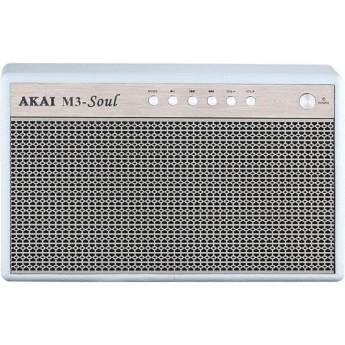 Akai Φορητό Ηχείο Bluetooth M3-Soul White (110582-0120)