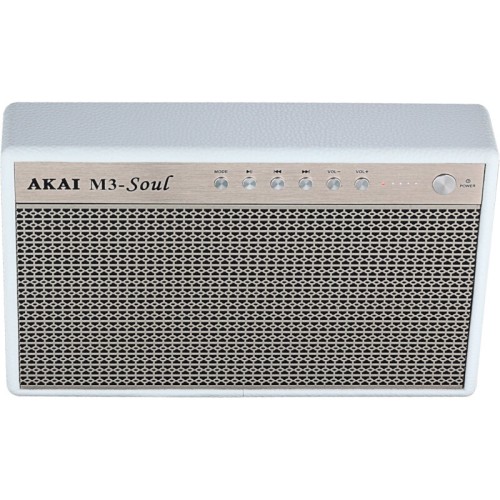 Akai Φορητό Ηχείο Bluetooth M3-Soul White (110582-0120)