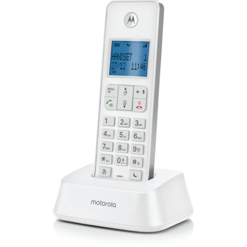 Motorola Ασύρματο Τηλέφωνο IT.5.1X Λευκό 14587-9275