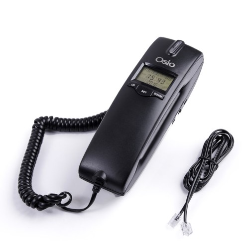 Osio Τηλέφωνο Ενσύρματο Display OSW-4650B (110087-0003) Black