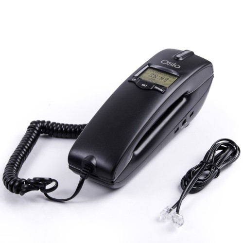 Osio Τηλέφωνο Ενσύρματο Display OSW-4650B (110087-0003) Black