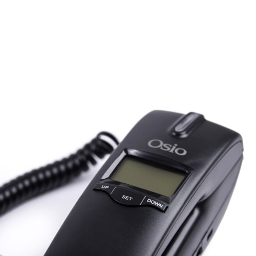Osio Τηλέφωνο Ενσύρματο Display OSW-4650B (110087-0003) Black