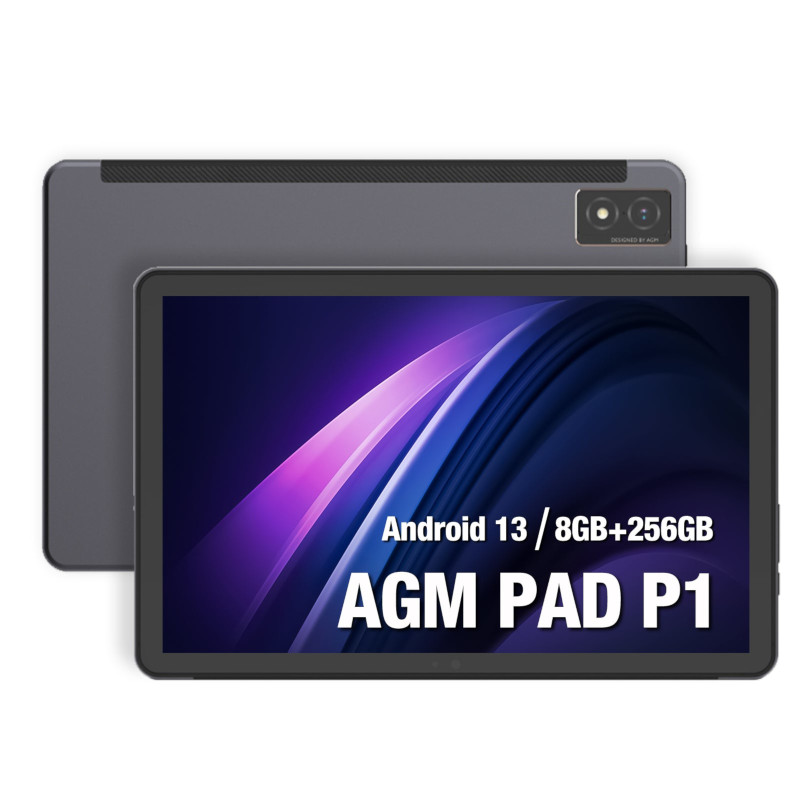 AGM Tablet PAD P1 (120087-0005) 10.36'' Tablet με WiFi (8GB/256GB) Γκρι