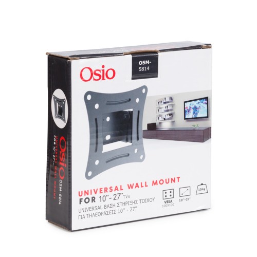 Osio Βάση TV Τοίχου OSM-5814 10-24''(185304-5814)