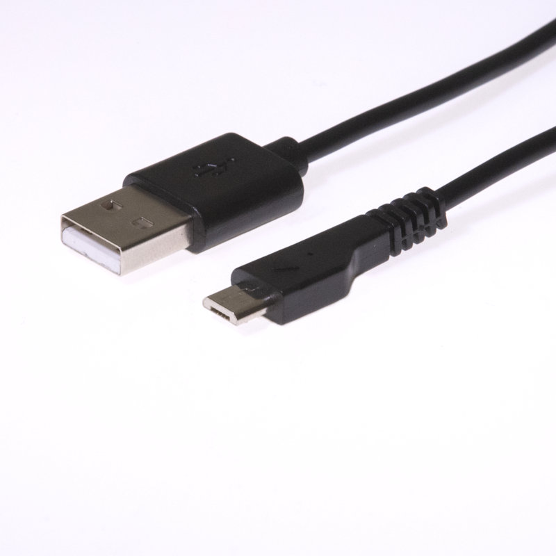 Osio Καλώδιο OTU-395 USB σε Micro USB 1.2m Μαύρο