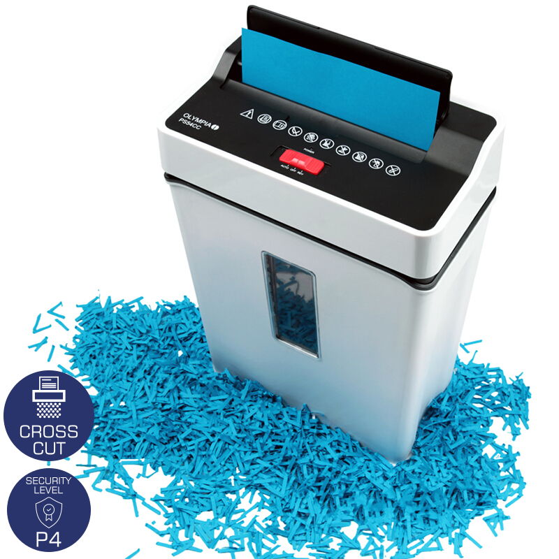 Olympia Καταστροφέας εγγράφων και πιστωτικών καρτών PS 54 CC Λευκός