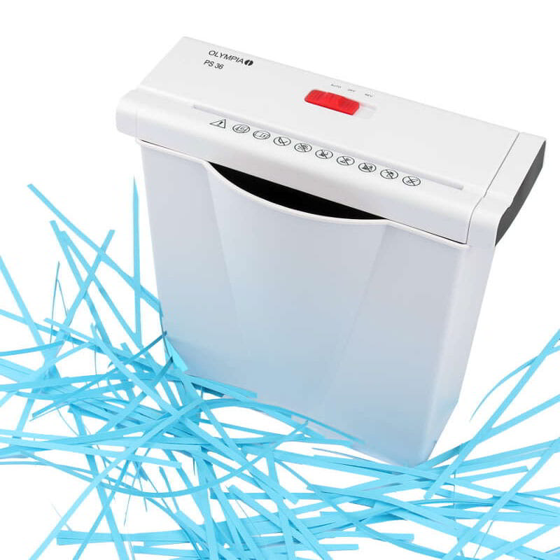 Olympia Καταστροφέας Εγγράφων PS 36 (P2) Λευκός