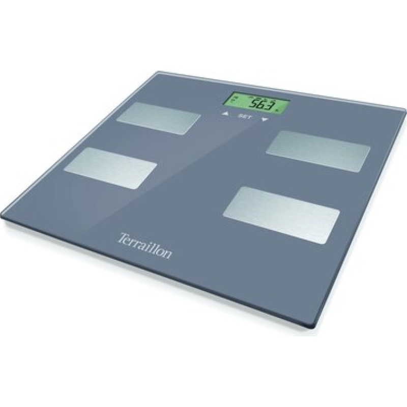 Terraillon Ζυγαριά μπάνιου GR13925 Scan chestnut