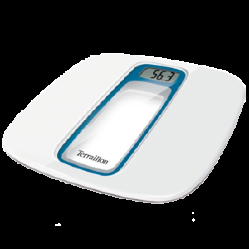 Terraillon Ζυγαριά Μπάνιου GR14984 Λευκή-Μπλέ ψηφιακή