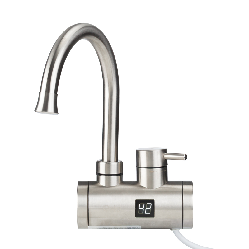 Osio Ταχυθερμαντήρας βρύση OHF-2045 τοίχου με οθόνη inox για μπάνιο 3300W