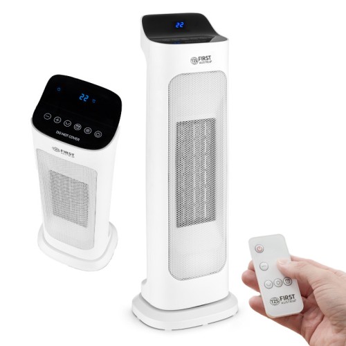 First Austria Αερόθερμο κεραμικό FA-5565-4 με θερμοστάτη, χρονοδιακόπτη και τηλεχειριστήριο 2000W