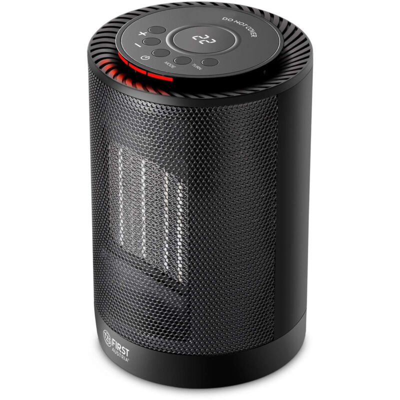 First Austria Αερόθερμο κεραμικό FA-5565-2 με θερμοστάτη και χρονοδιακόπτη 1200 W